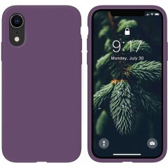Husa iPhone XR Casey Studios Premium Soft Silicone - Light Purple