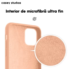 Husa iPhone 11 Pro Casey Studios Premium Soft Silicone - Pink Sand Pink Sand