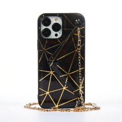 Husa iPhone 13 Pro Casey Studios Holo Pouch - Negru