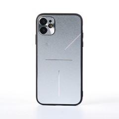 Husa iPhone 11 Casey Studios Metalines - Silver