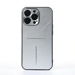 Husa iPhone 13 Pro Casey Studios Metalines - Silver