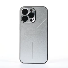 Husa iPhone 13 Pro Casey Studios Metalines - Silver Silver