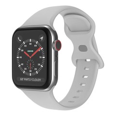 Curea Apple Watch 1/2/3/4/5/6/7/8/SE/Ultra - 42/44/45/49 MM Silicone Sport Loop Casey Studios, din Silicon Casey Studios - Gray