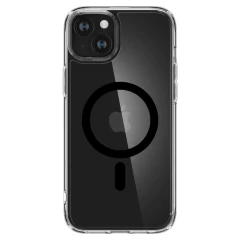 Husa pentru iPhone 15 - Spigen Ultra Hybrid MagSafe - Black Negru