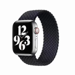 Curea Apple Watch 1/2/3/4/5/6/7/8/SE - 38/40/41 MM - M - Braided Loop Casey Studios Casey Studios - Orange Black 