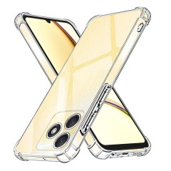 Husa pentru Realme C53 - Techsuit Shockproof Clear Silicone - Clear