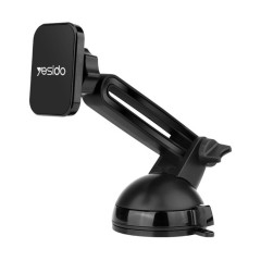 Suport Telefon Auto Magnetic pentru Bord/Parbriz Yesido C39 - Negru