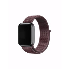 Curea Apple Watch 1/2/3/4/5/6/7/8/SE - 38/40/41 MM Nylon Casey Studios Casey Studios - Rosy Brown