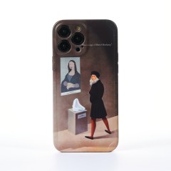Husa iPhone 13 Pro Max Casey Studios The New Mona Lisa - Maro