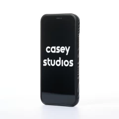 Husa iPhone 12 Casey Studios Glazed - Gri Gri