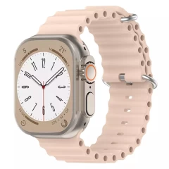 Curea pentru Apple Watch 1/2/3/4/5/6/7/8/SE/SE 2 (38/40/41mm) - Techsuit Watchband (W038) - Roz Roz