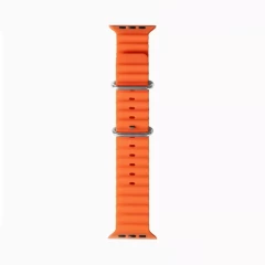 Curea pentru Apple Watch 1/2/3/4/5/6/7/8/SE/SE 2/Ultra (42/44/45/49mm) - Techsuit Watchband (W038) - Portocaliu Portocaliu