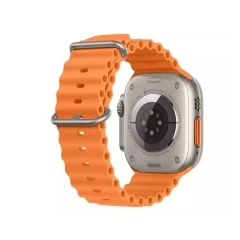Curea pentru Apple Watch 1/2/3/4/5/6/7/8/SE/SE 2 (38/40/41mm) - Techsuit Watchband (W038) - Portocaliu Portocaliu