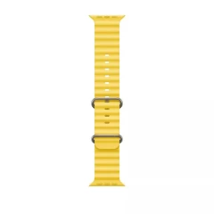 Curea pentruApple Watch 1/2/3/4/5/6/7/8/SE/SE 2 (38/40/41mm) - Techsuit Watchband (W038) - Galben Galben