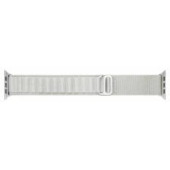 Curea pentru Apple Watch 1/2/3/4/5/6/7/8/SE/SE 2 (38/40/41mm) - Techsuit Watchband (W037) - Alb Alb