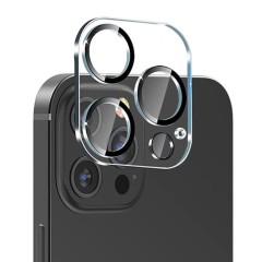 Folie pentru iPhone 13 Pro / 13 Pro Max - Lito S+ Camera Glass Protector - negru / transparenta