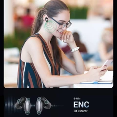 Casti Bluetooth ANC Wireless - Ugreen HiTune X6 (90242) - Gri Gri