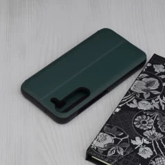 Husa pentru Samsung Galaxy S23 - Techsuit eFold Series - Verde Verde