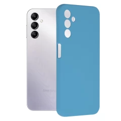 Husa pentru Samsung Galaxy A14 4G / A14 5G - Techsuit Soft Edge Silicone - Negru Albastru 