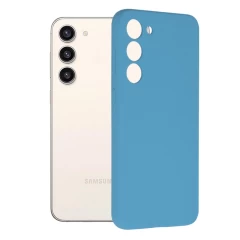 Husa pentru Samsung Galaxy S23 Plus - Techsuit Soft Edge Silicone - Negru Albastru 