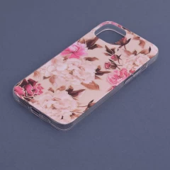 Husa pentru iPhone 14 Plus - Techsuit Marble Series - Bej Bej