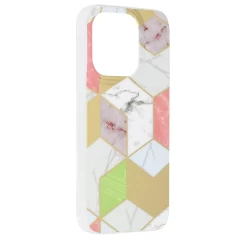 Husa pentru iPhone 14 Pro - Techsuit Marble Series - Mov Mov