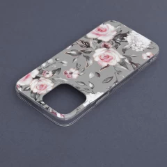 Husa pentru iPhone 14 Pro Max - Techsuit Marble Series - Gri Gri