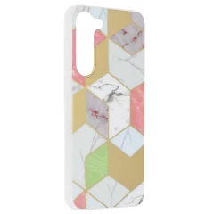 Husa pentru Samsung Galaxy S23 Plus - Techsuit Marble Series - Mov Mov