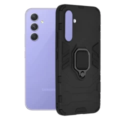 Husa pentru Samsung Galaxy A54 - Techsuit Silicone Shield - Negru Negru