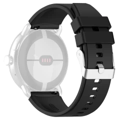 Curea pentru Pixel Watch, Samsung Galaxy Watch 4/5, Huawei Watch GT 3 (42mm)/GT 3 Pro (43mm) - Techsuit Watchband 20mm (W026) - Portocaliu Negru 