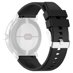 Curea pentru Samsung Galaxy Watch (46mm) / Gear S3, Huawei Watch GT / GT 2 / GT 2e / GT 2 Pro / GT 3 (46 mm) - Techsuit Watchband 22mm (W026) - Negru