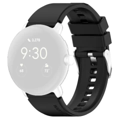 Curea pentru Samsung Galaxy Watch (46mm) / Gear S3, Huawei Watch GT / GT 2 / GT 2e / GT 2 Pro / GT 3 (46 mm) - Techsuit Watchband 22mm (W026) - Negru Negru
