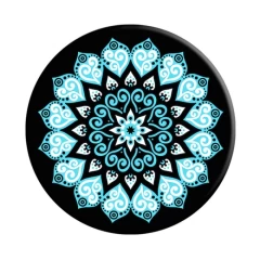 Suport pentru telefon - Popsockets PopGrip - Peace Mandala Sky - Negru Negru