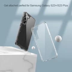 Husa pentru Samsung Galaxy S23 Plus - Nillkin Nature TPU Pro Case - transparenta transparenta