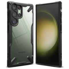 Husa pentru Samsung Galaxy S23 Ultra - Ringke Fusion X - Negru Negru