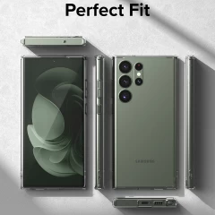 Husa pentru Samsung Galaxy S23 Ultra - Ringke Fusion - transparenta transparenta