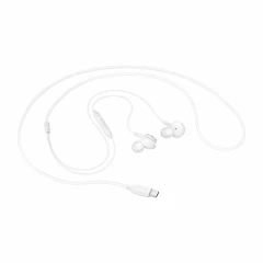 Casti Audio Type-C cu Microfon, 1.2m - Samsung (EO-IC100BWEGEU) - Alb Alb