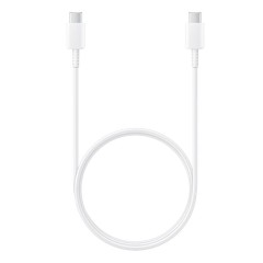 Cablu de Date USB-C la Type-C Fast Charging 3A, 1m - Samsung (EP-DA705BWEGWW) - Alb