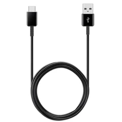 Cablu de Date USB-A to Type-C 2A, 480Mbps, 1.5m - Samsung (EP-DG930IBEGWW) - Negru Negru