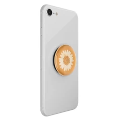 Suport pentru Telefon - Popsockets PopTop - Pressed Flower Daisy White - Alb Alb