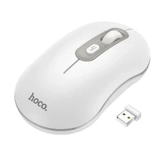 Mouse Wireless 1000-1600 DPI - Hoco (GM21) - Galben Alb 