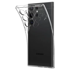 Husa pentru Samsung Galaxy S23 Ultra - Spigen Liquid Crystal - transparenta transparenta