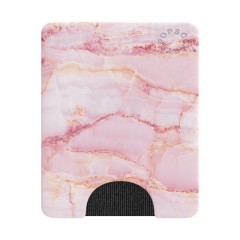 Portofel pentru telefon - PopSockets PopWallet - Pink Marble - - Roz