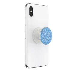 Suport pentru Telefon - Popsockets PopGrip - Sparkle Tidal Blue - Albastru Albastru