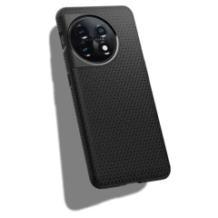 Husa pentru OnePlus 11 - Spigen Liquid Air - Negru Negru