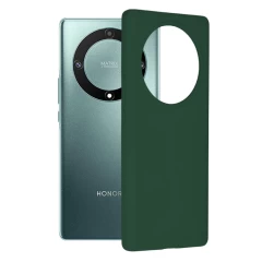 Husa pentru Honor Magic5 Lite - Techsuit Soft Edge Silicone - Negru Verde 