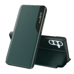Husa pentru Samsung Galaxy A34 5G - Techsuit eFold Series - Negru Verde 