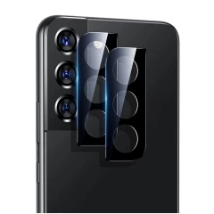 Folie Camera pentru Samsung Galaxy S22 5G / S22 Plus 5G (set 2) - ESR Lens Protector Tempered Glass - Negru Negru
