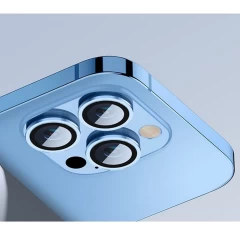 Folie Camera pentru iPhone 14 Pro / iPhone 14 Pro Max - ESR Lens Protector Tempered Glass - Negru Negru