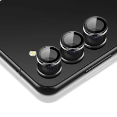 Folie Camera pentru Samsung Galaxy S23 / S3 Plus - ESR Lens Protector Tempered Glass - Negru Negru